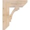 Ekena Millwork Merced Slat Smooth Bracket, Douglas Fir, 5 1/2"W x 20"D x 24"H BKT06X20X24MRC06SDF - alternate 3